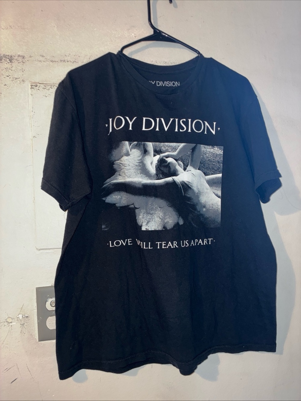 Joy Division Love Will Tear Us Apart Graphic Tee Black Size Large